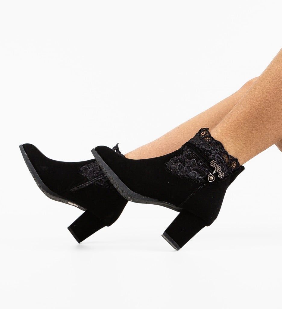 Botine dama Shah Negre - 1 | YEO