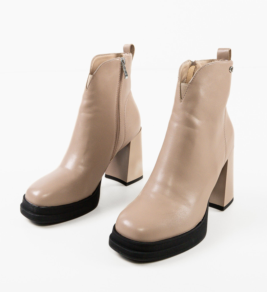 Botine dama Shehyn Nude - 5 | YEO