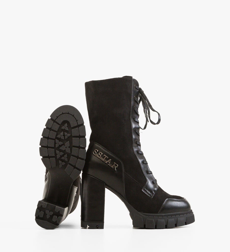 Botine dama Sstar Negre - 4 | YEO