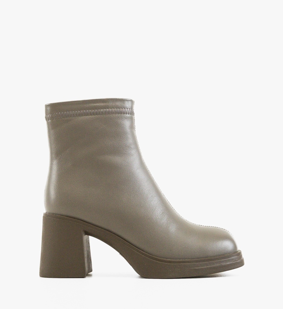 Botine dama Tafta Gri - 2 | YEO