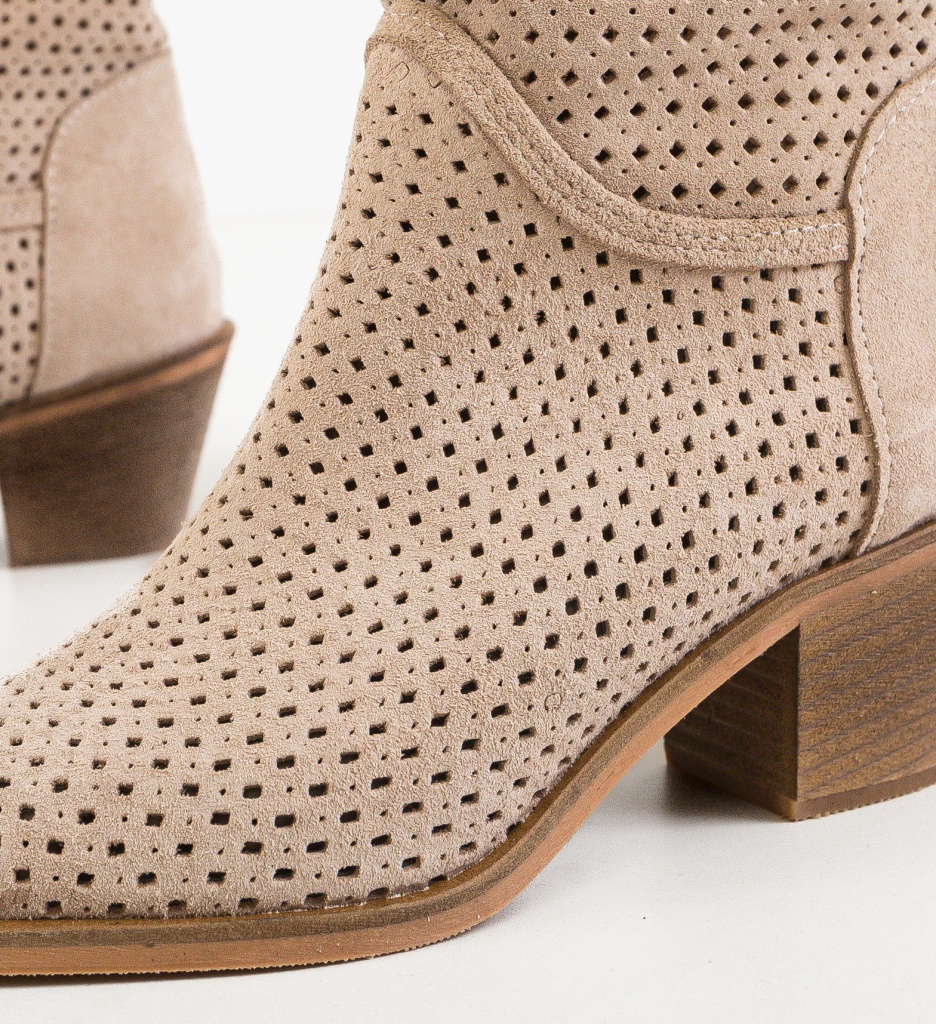 Botine dama Tersa Bej - 5 | YEO