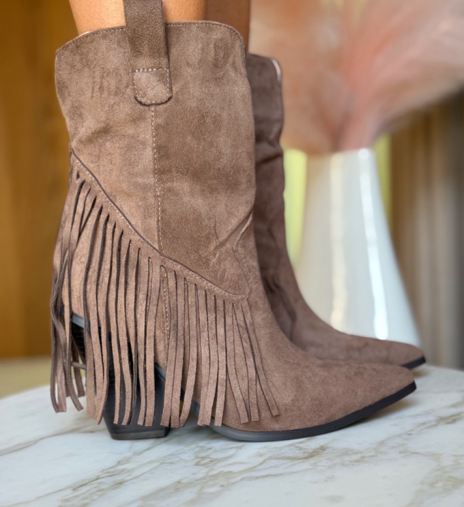 Botine dama Theri Khaki - 2 | YEO