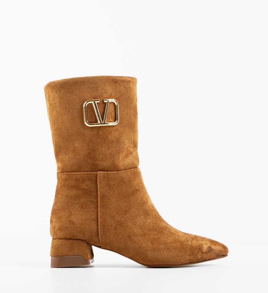 Botine dama Veldy Camel - 4 | YEO