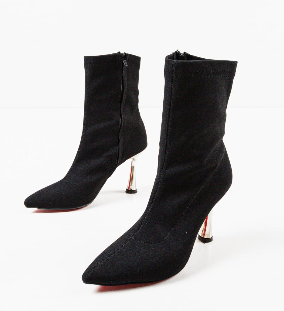 Botine dama Ymymy Negre 2 - 4 | YEO