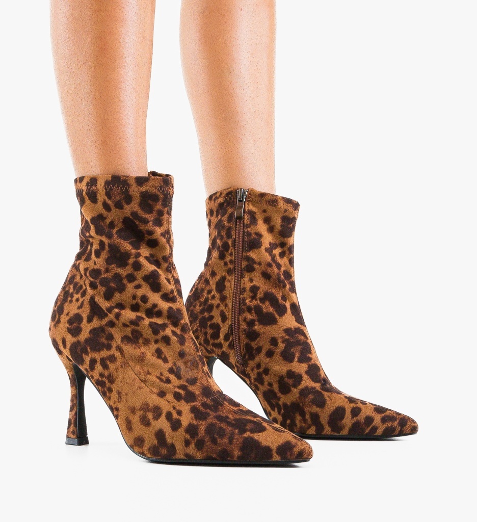 Botine dama Zarbav Print - 4 | YEO