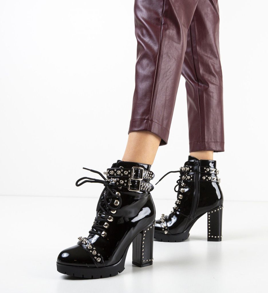 Botine Milly Negre - 2 | YEO