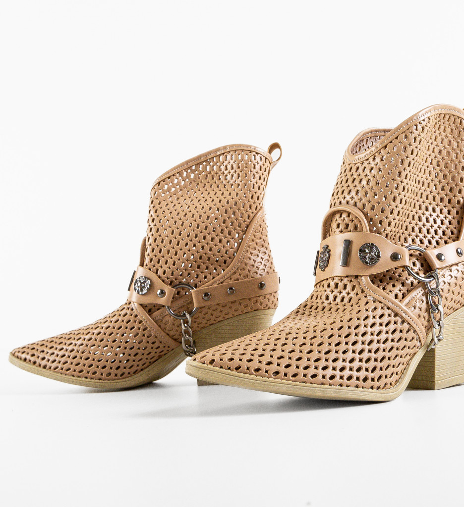 Botine Nelmo Nude - 4 | YEO