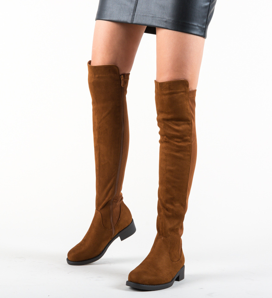 Cizme Camilia Camel - 1 | YEO