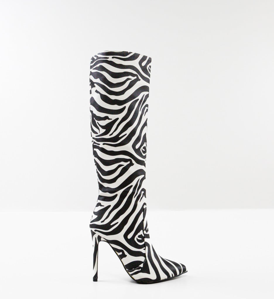 Cizme dama Cohen Zebra - 3 | YEO