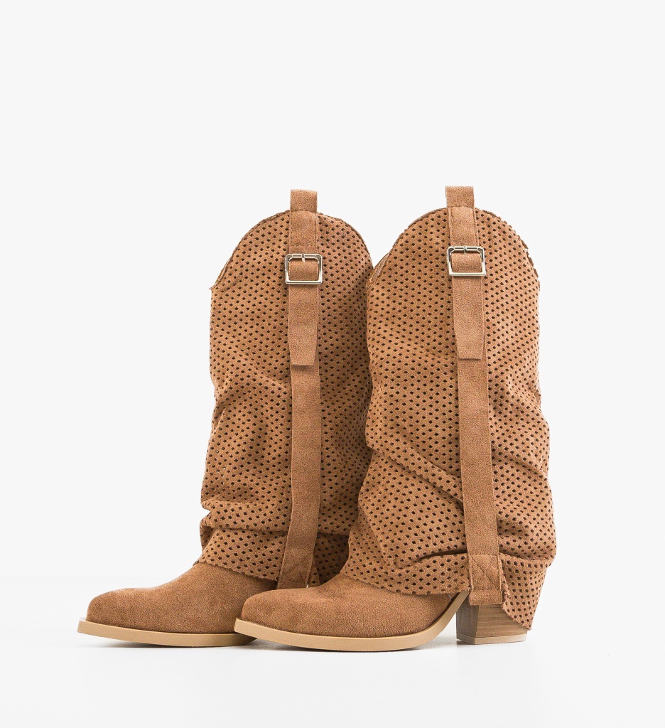 Cizme dama Everett Camel - 3 | YEO