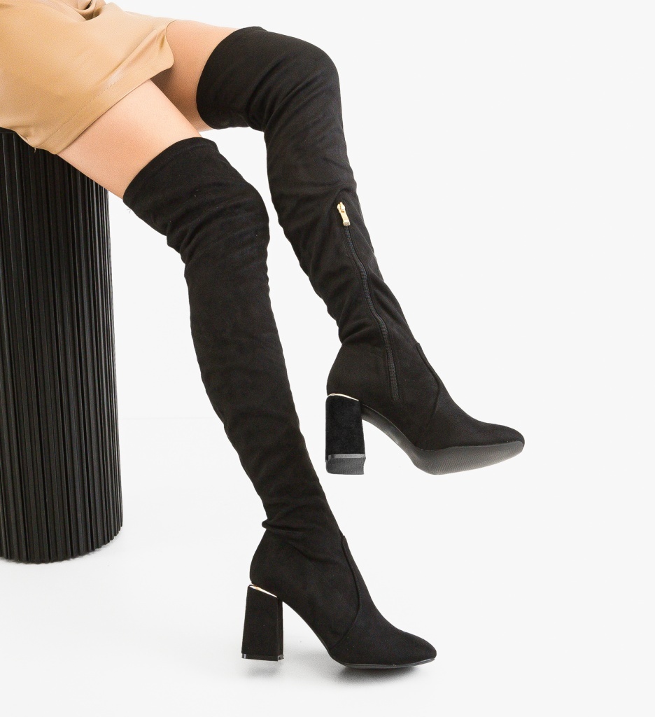 Cizme dama Jaddey Negre - 4 | YEO