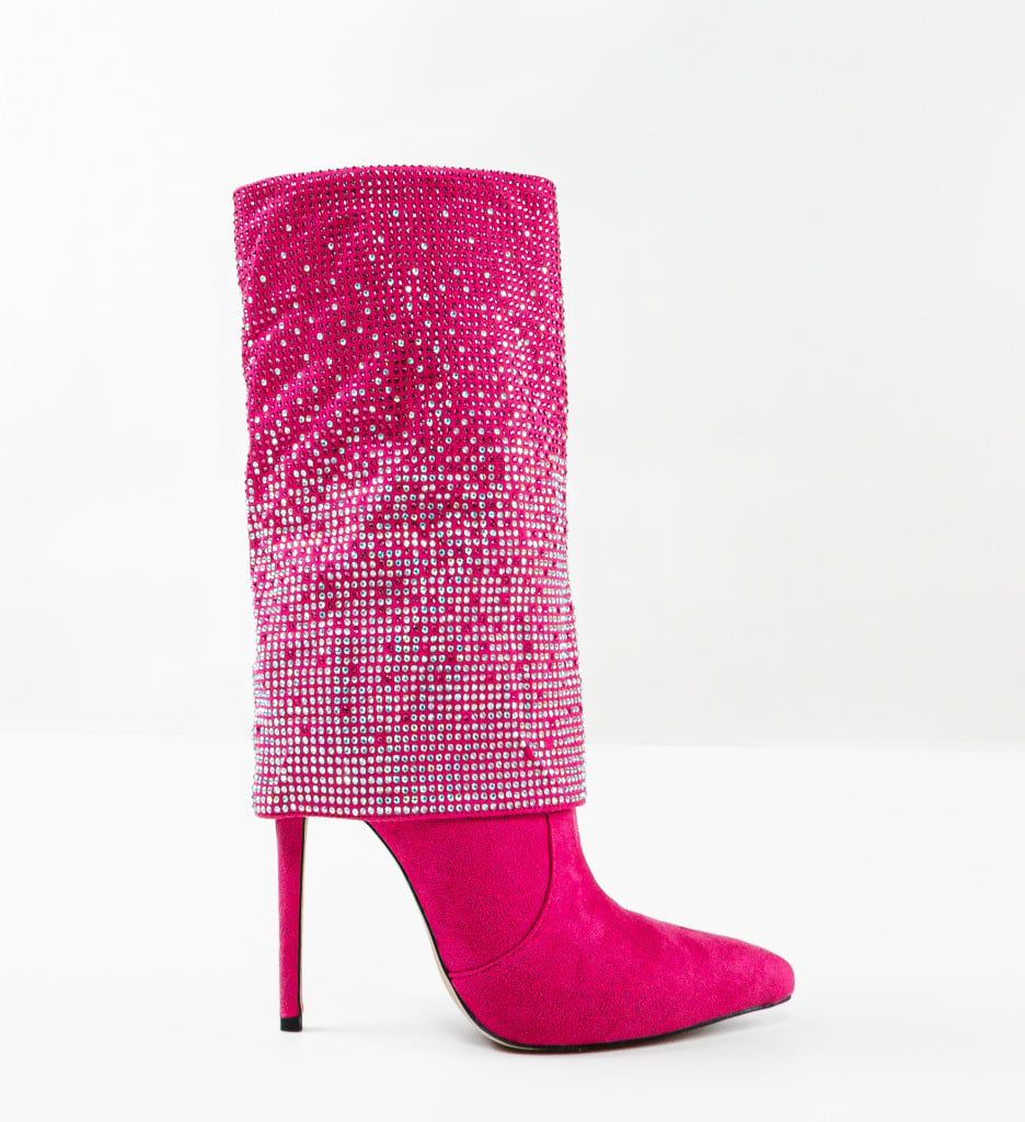 Cizme dama Jim Fuchsia - 4 | YEO