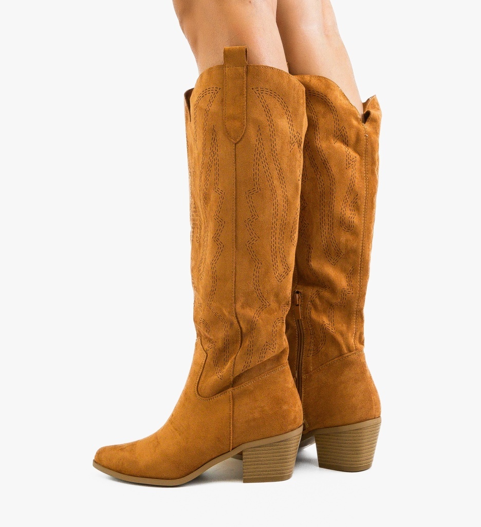 Cizme dama Novograd Camel - 2 | YEO
