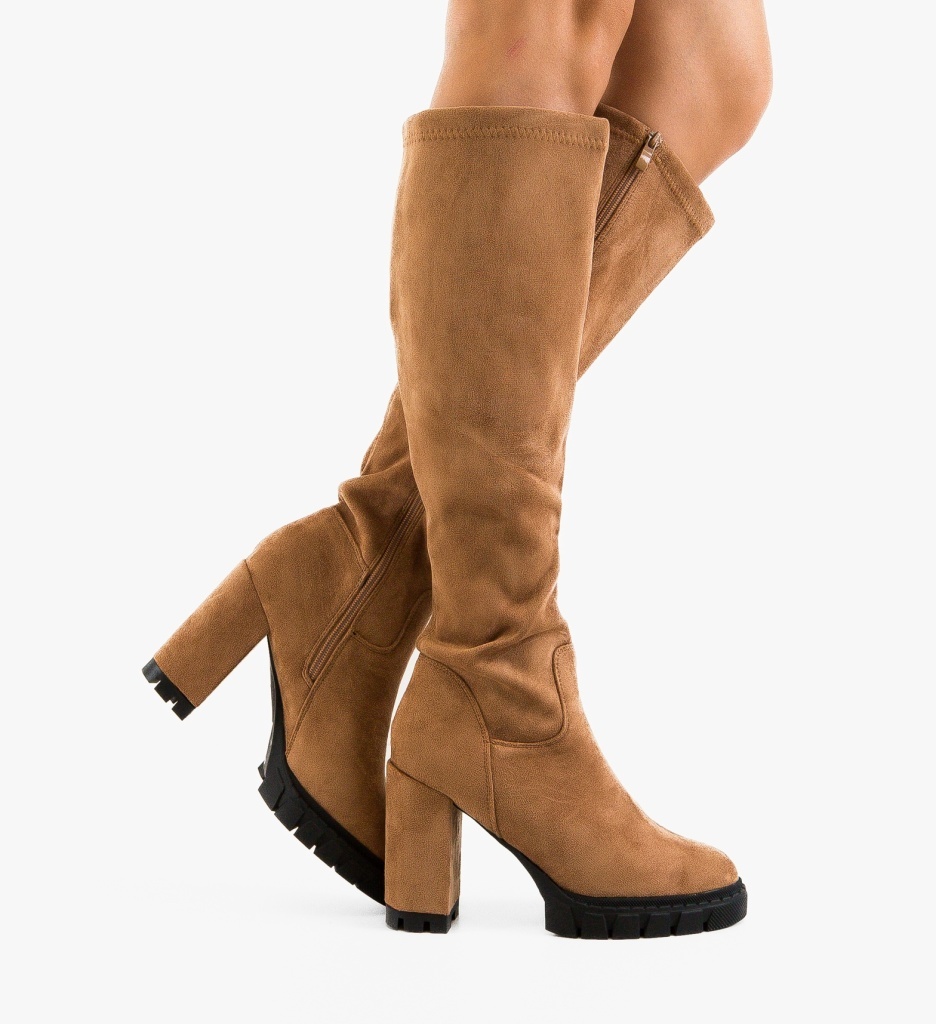 Cizme dama Rake Khaki - 5 | YEO