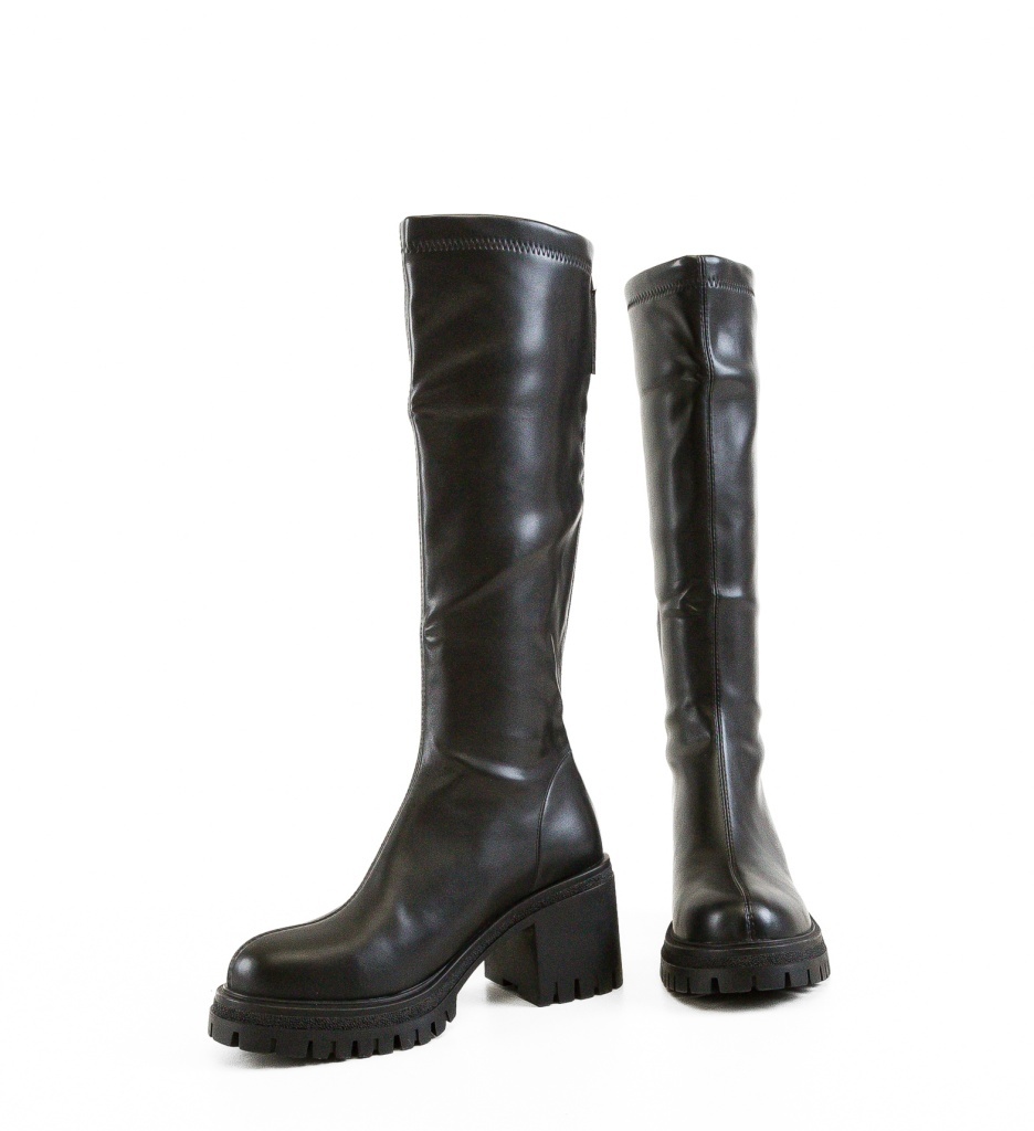 Cizme dama Rose Negre - 3 | YEO