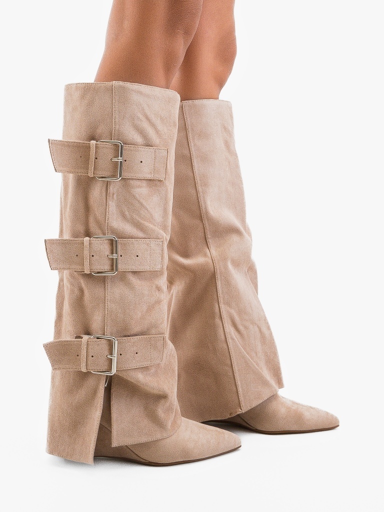 Cizme dama Safia Khaki
