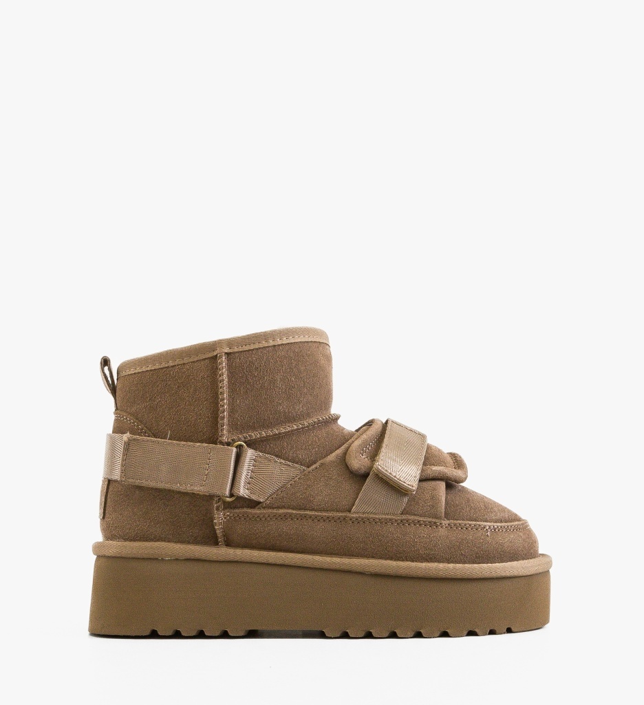 Cizme tip Ug Kaiana Khaki - 5 | YEO