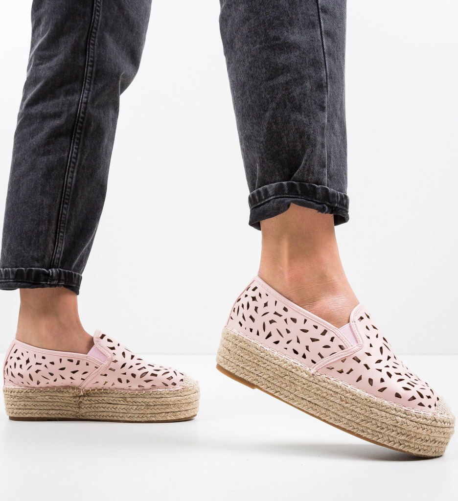 Espadrile Aroq Roz - 1 | YEO