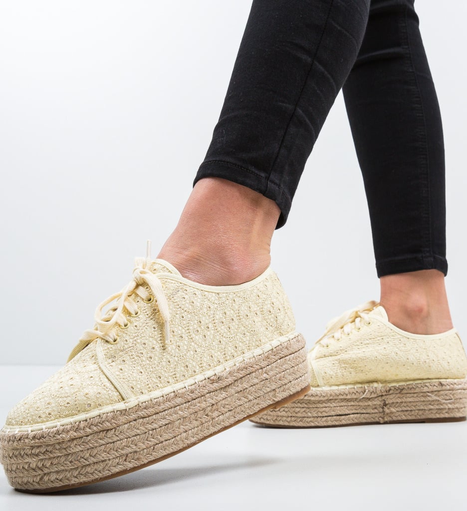 Espadrile Azoran Bej - 3 | YEO