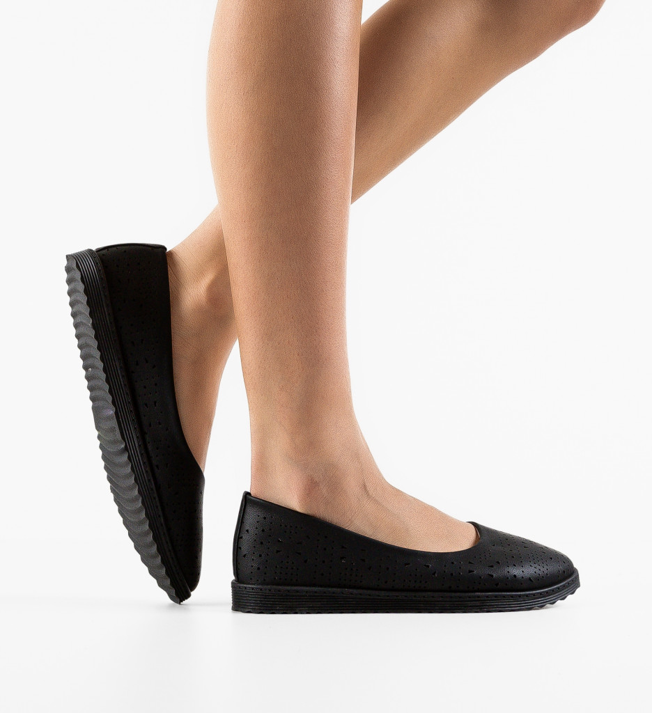 Espadrile Casual Eree Negre - 2 | YEO