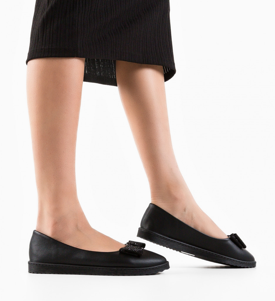 Espadrile Casual Sparer Negre - 2 | YEO