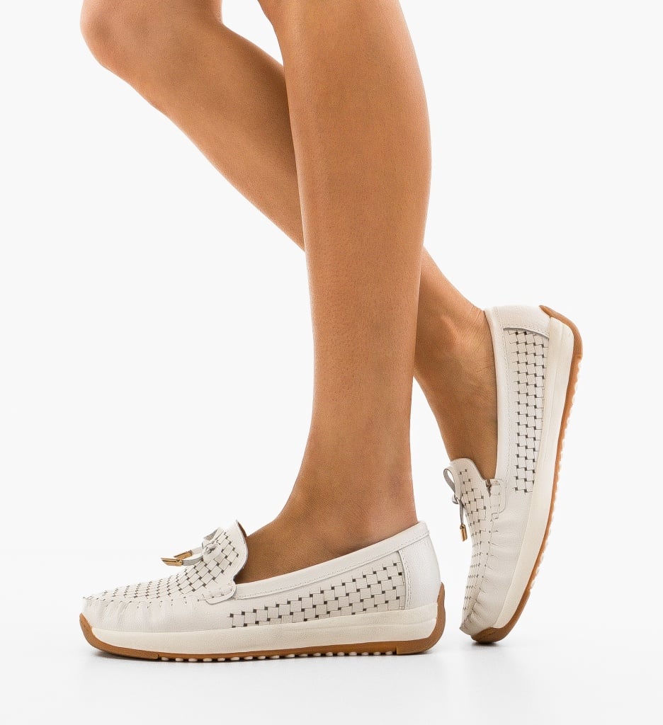 Espadrile dama Eregion Albe - 3 | YEO