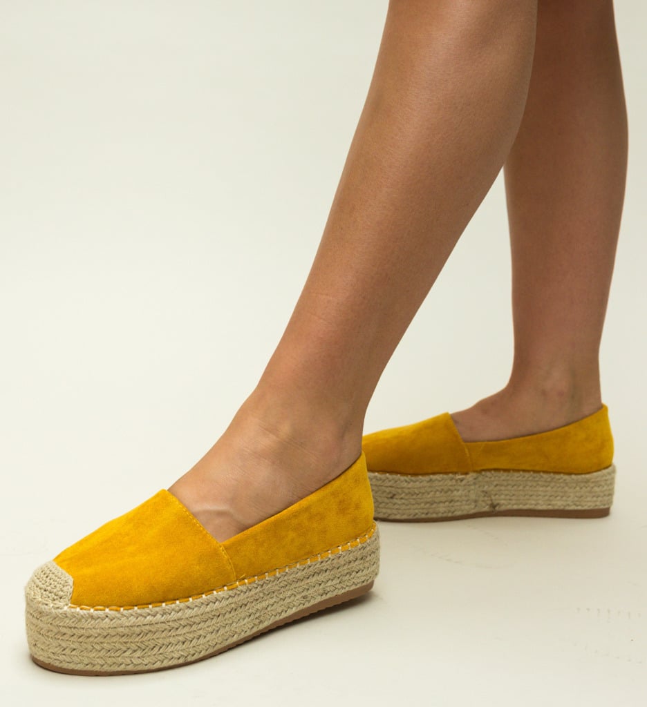 Espadrile Salinas Galbene - 2 | YEO