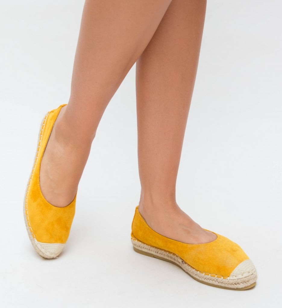 Espadrile Sima Galbene - 2 | YEO