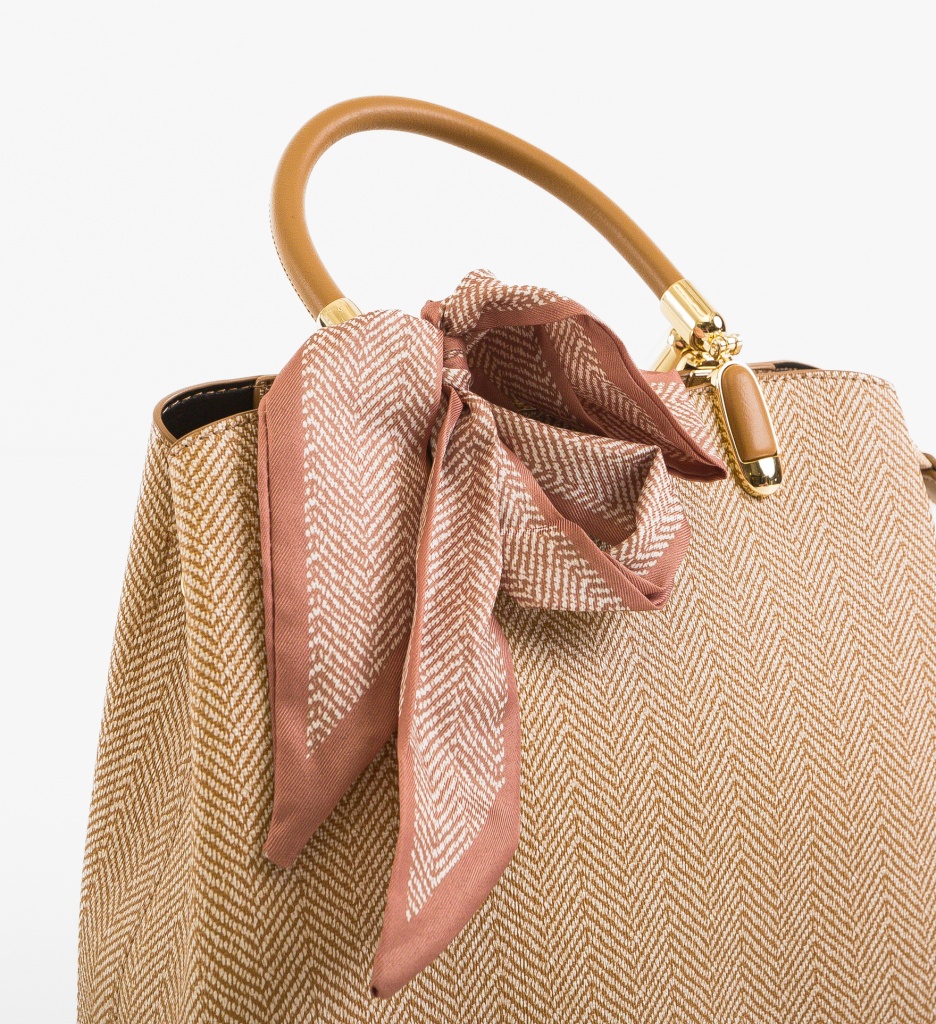 Geanta dama de mana Palma Camel - 2 | YEO
