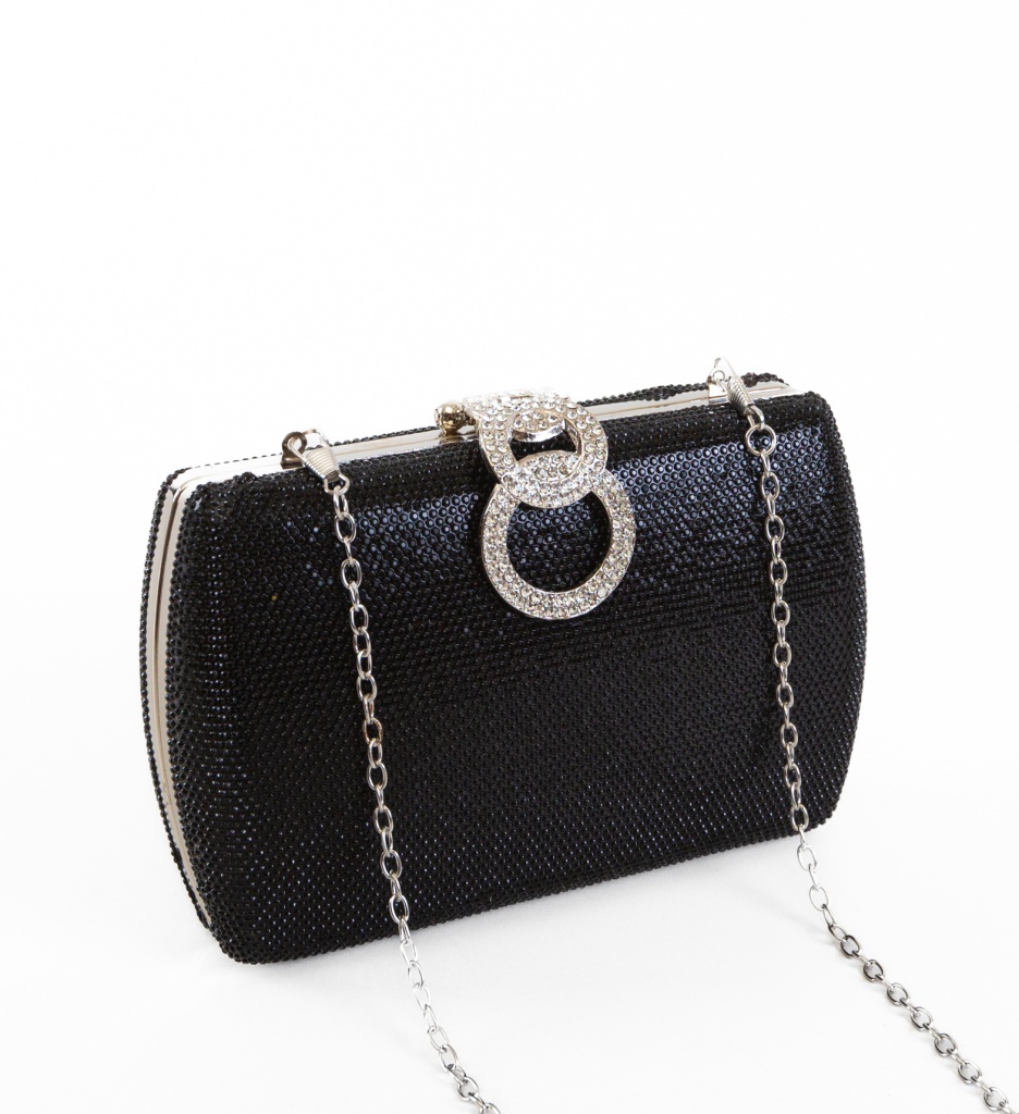Geanta plic Pagry Neagra - 5 | YEO