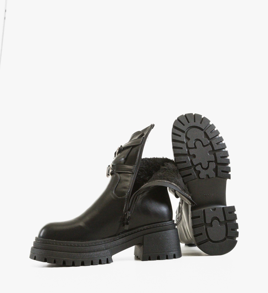 Ghete dama Ktavia Negre - 1 | YEO