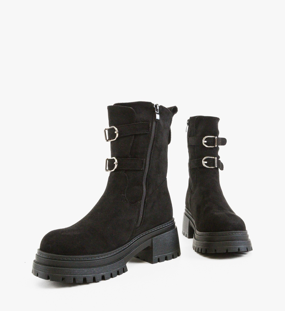 Ghete dama Ktavia Negre - 4 | YEO
