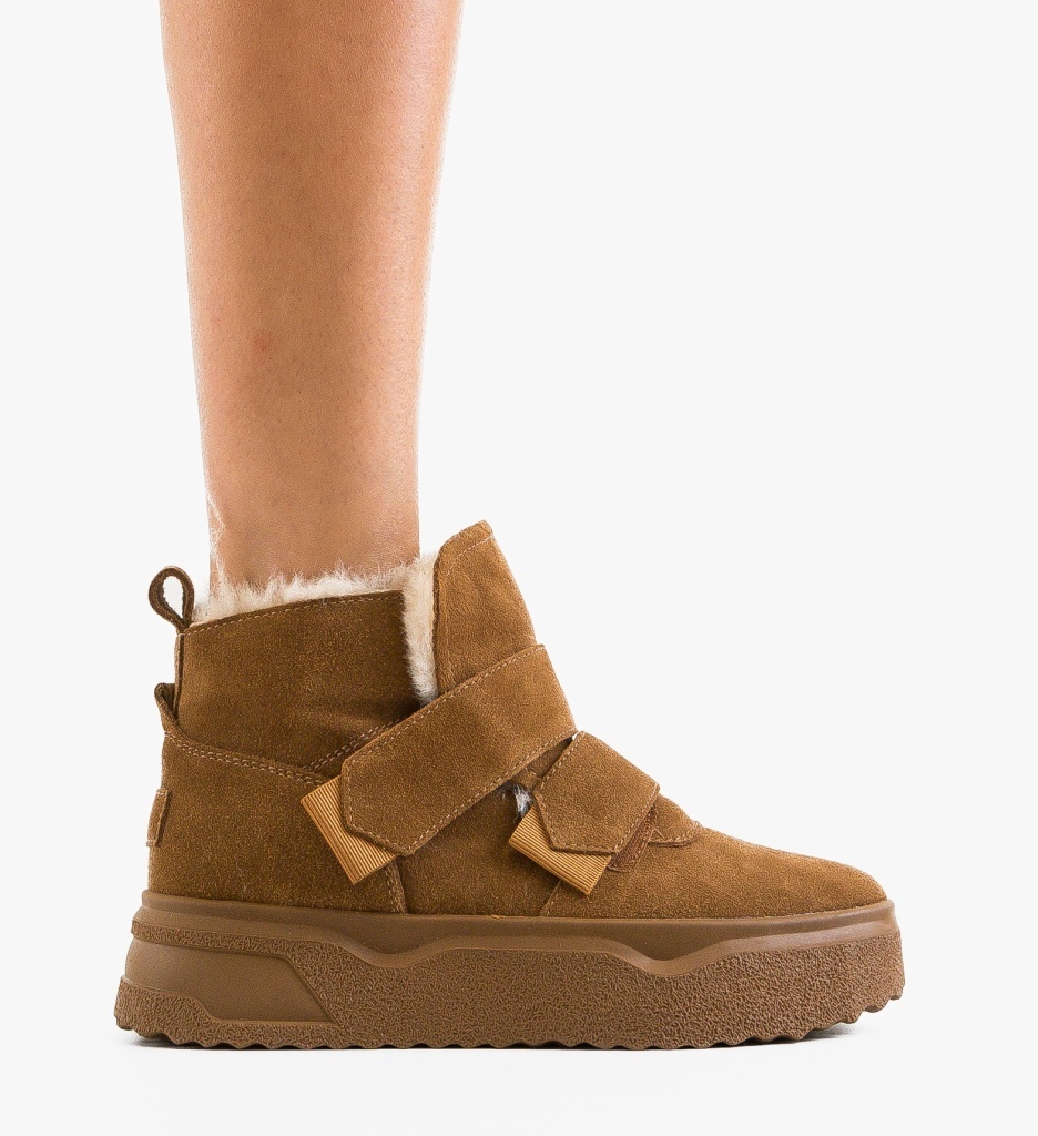 Ghete dama Patreg Camel - 1 | YEO
