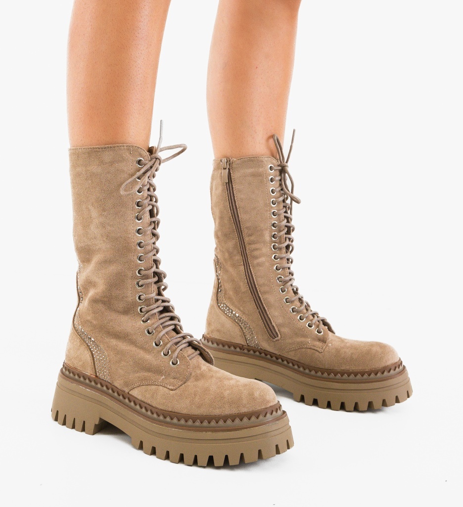 Ghete dama Roisin Khaki