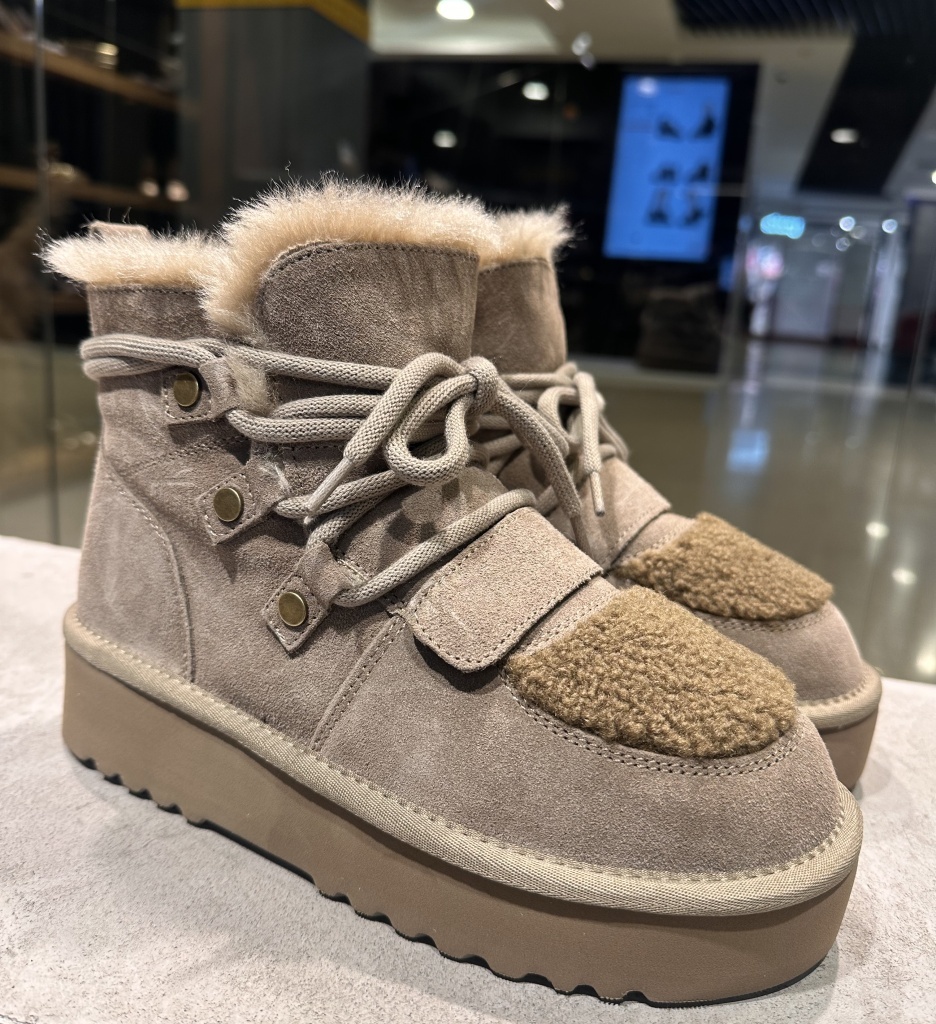 Ghete dama Viema Khaki - 3 | YEO
