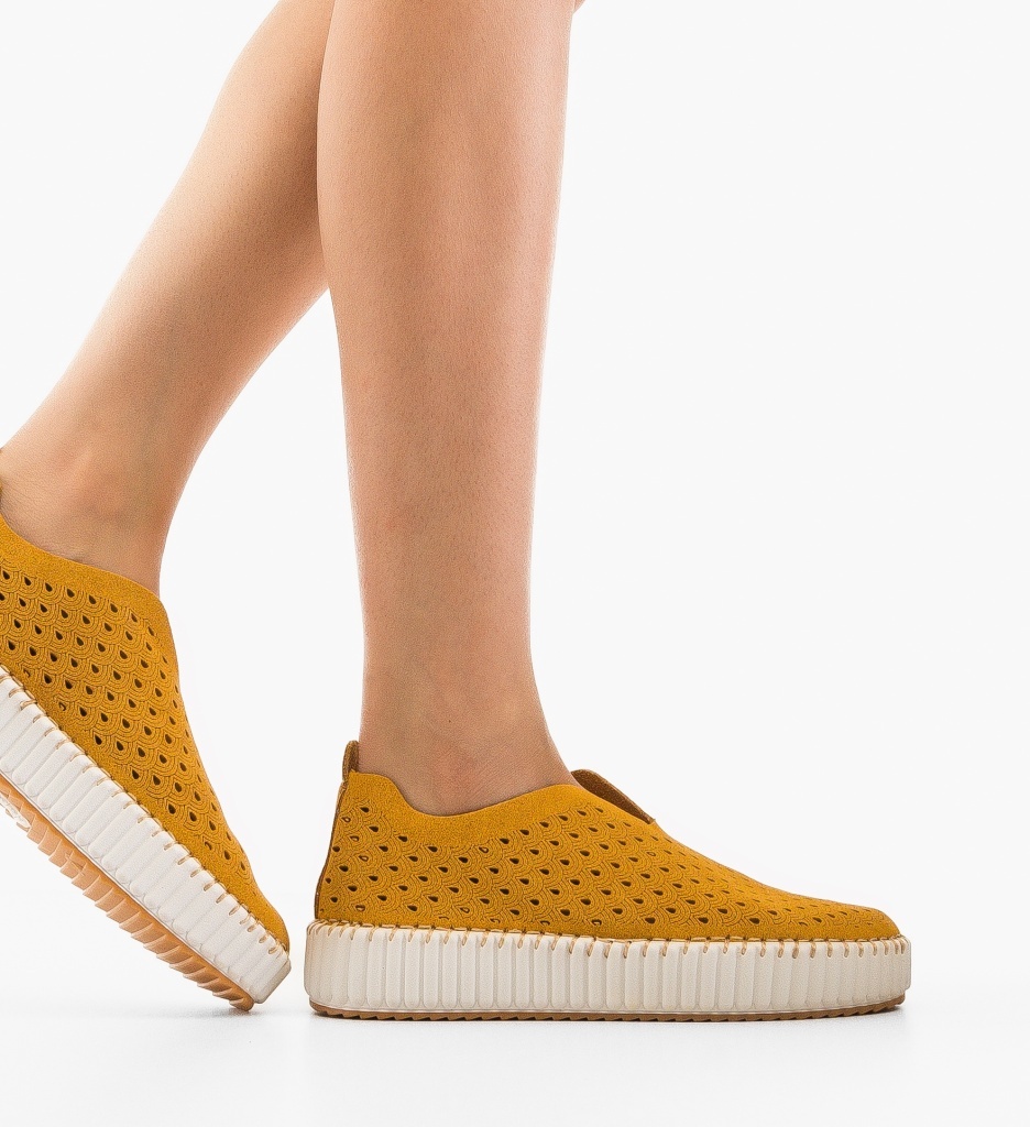 Pantofi Casual Berrt Camel