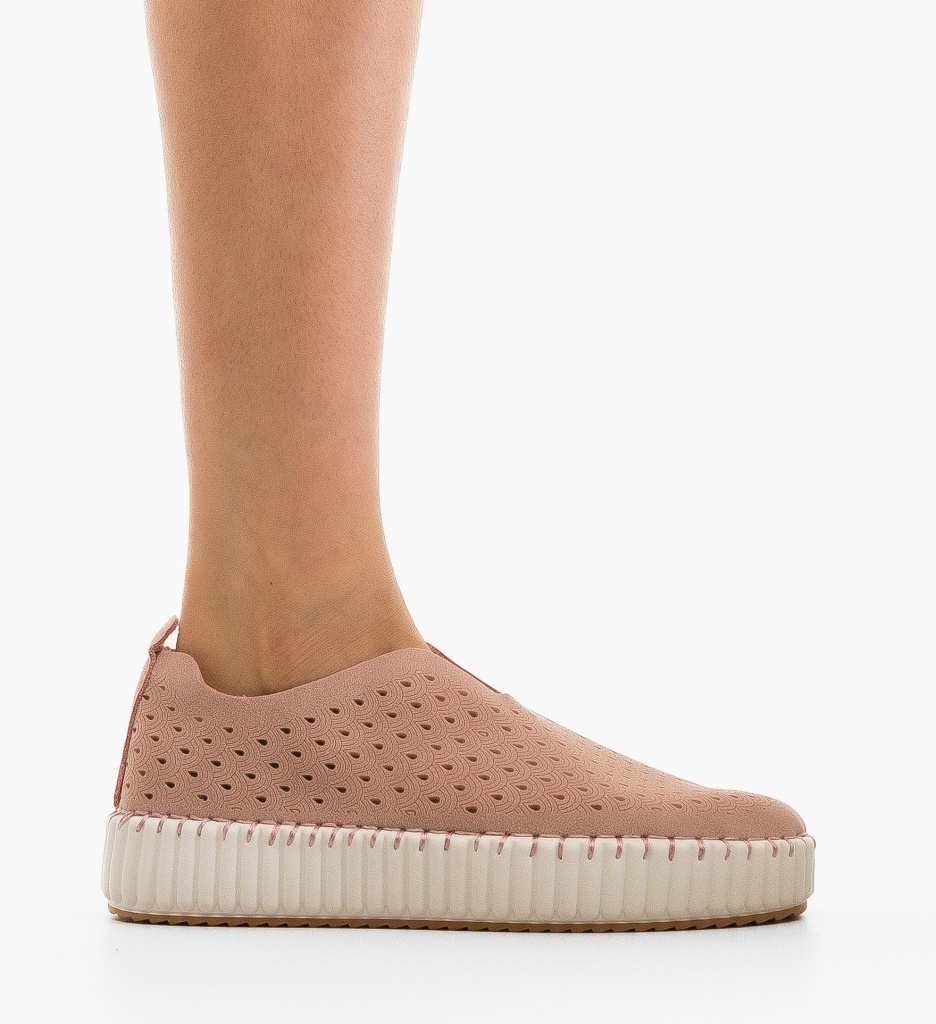 Pantofi Casual Berrt Roz - 5 | YEO