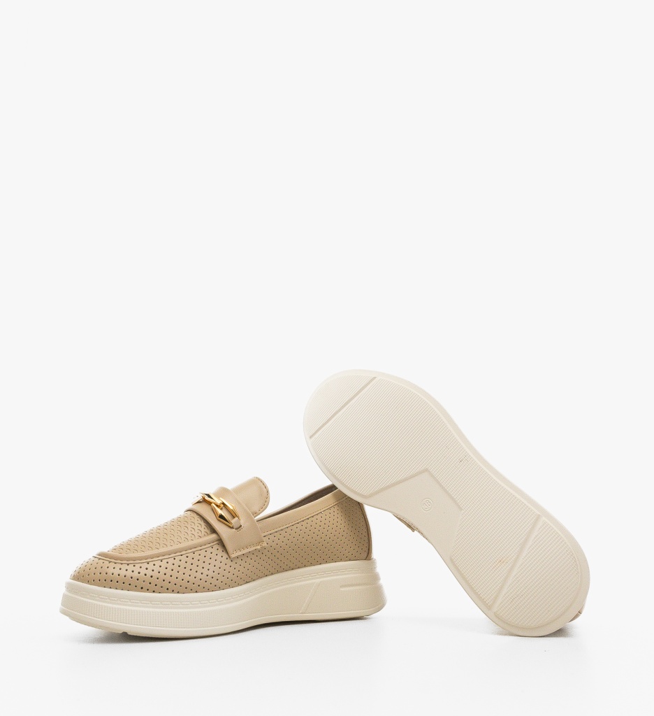 Pantofi casual Bobby Bej - 4 | YEO