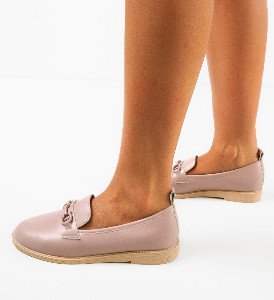 Pantofi casual dama Baja Nude - 1 | YEO