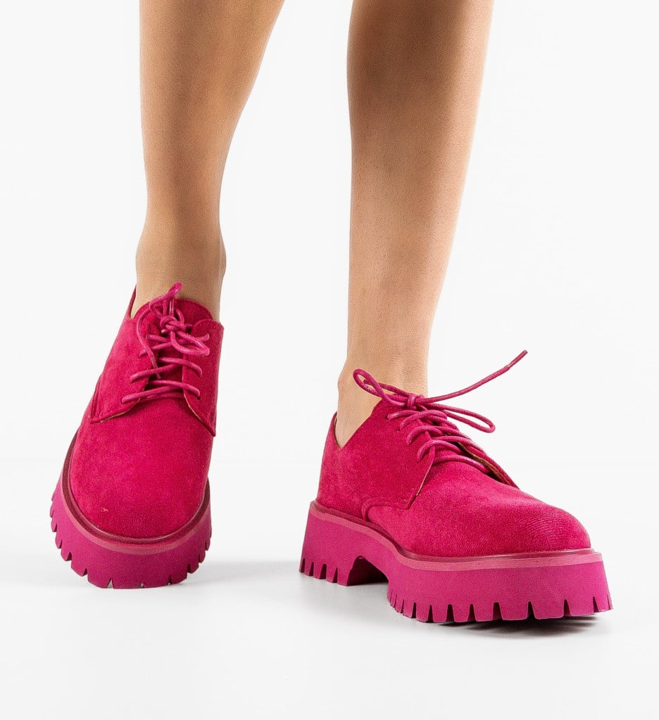 Pantofi casual dama Maisie Fuchsia - 1 | YEO