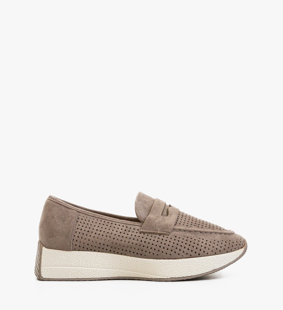 Pantofi casual dama Rose Gri - 3 | YEO