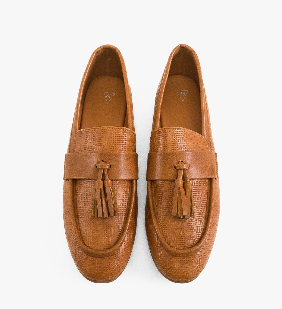 Pantofi casual dama Singleto Camel - 2 | YEO