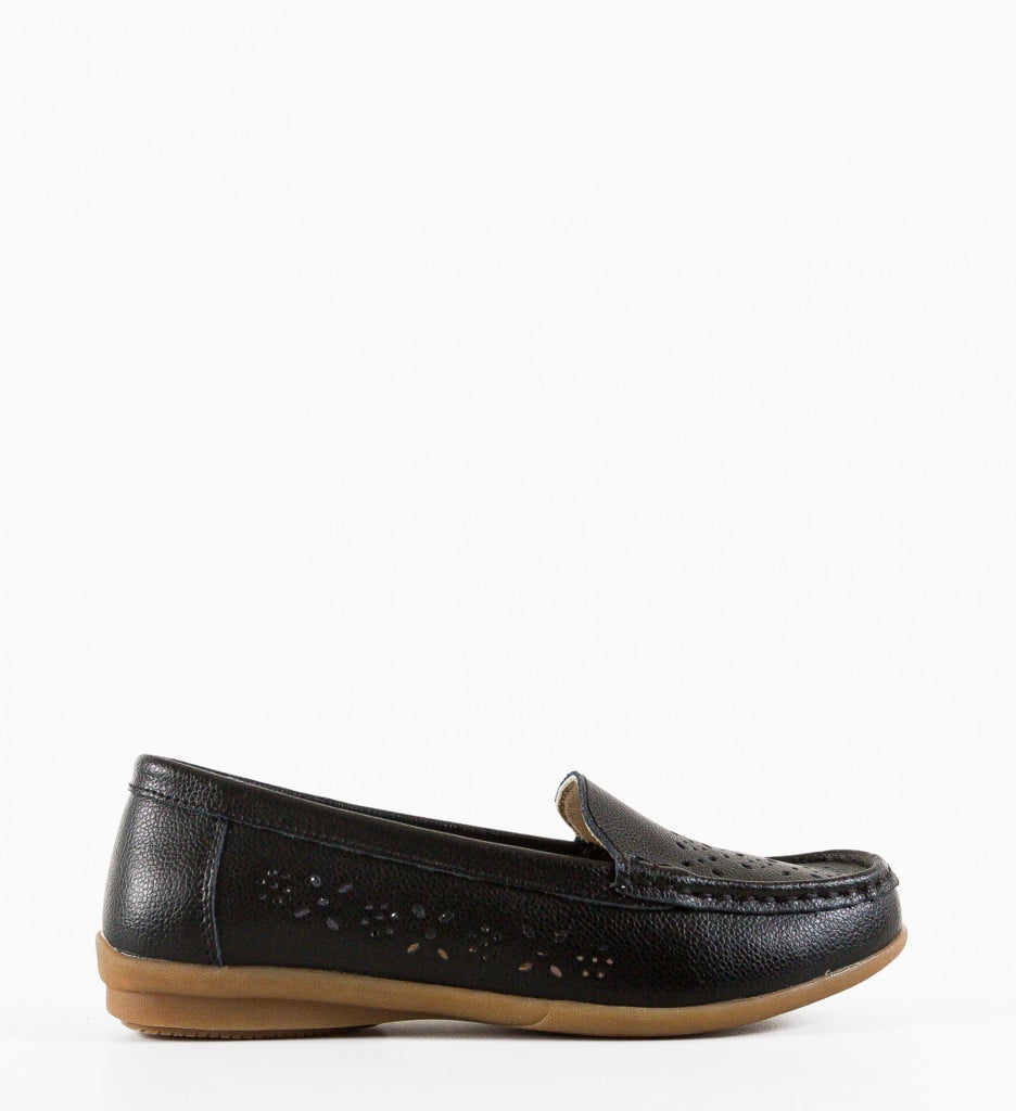 Pantofi Casual Debar Negru - 3 | YEO