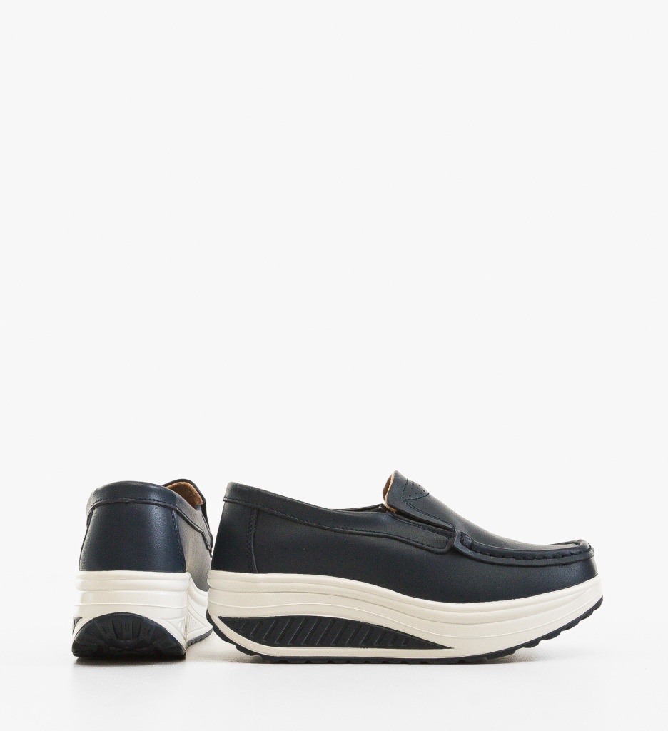 Pantofi Casual Eliot Bleumarin - 2 | YEO