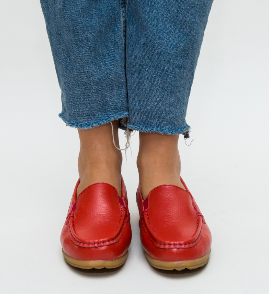 Pantofi Casual Givy Rosii - 1 | YEO
