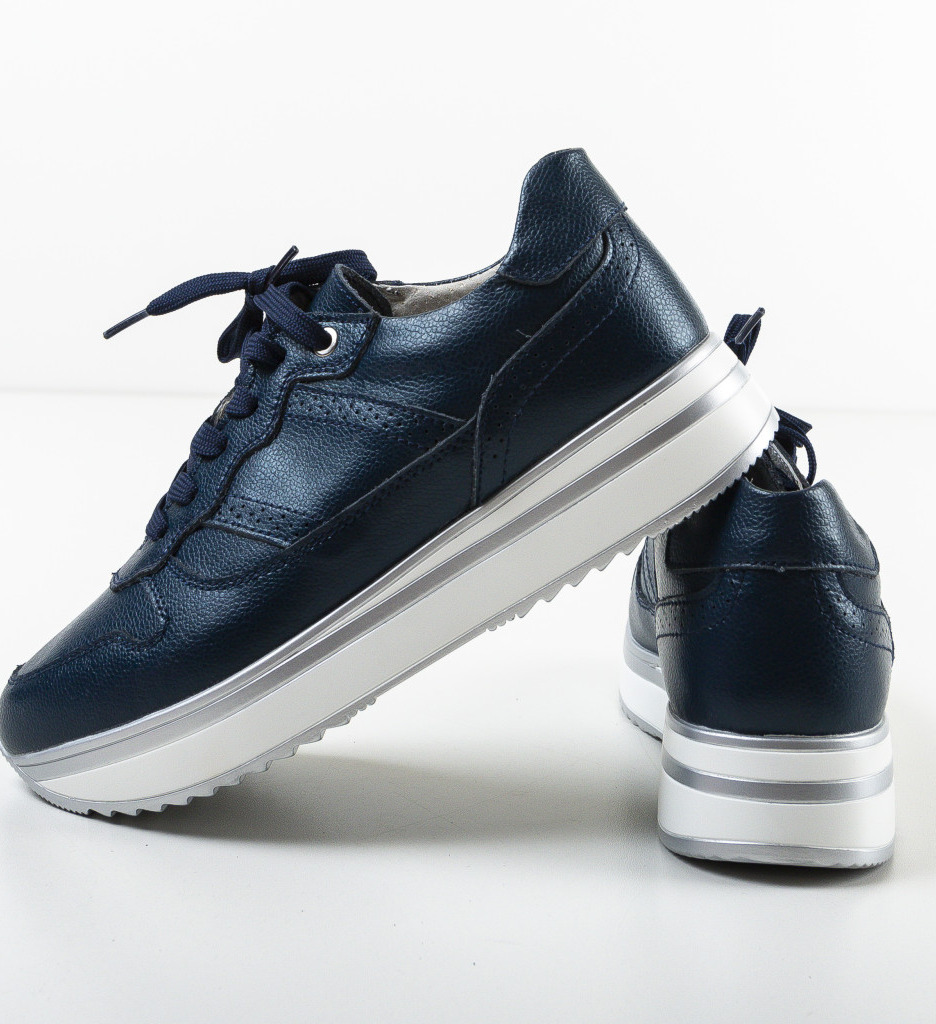 Pantofi Casual Govax Bleumarin - 5 | YEO