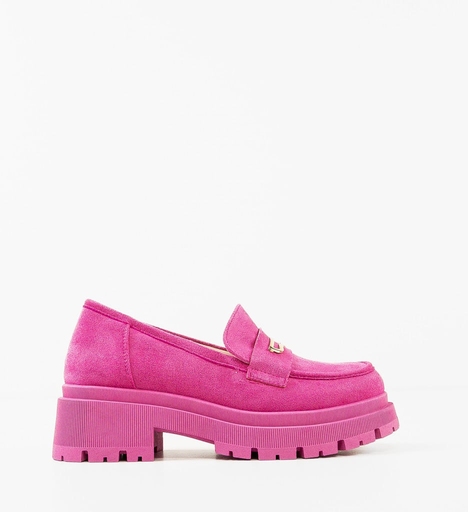 Pantofi Casual Jenny Fuchsia - 4 | YEO