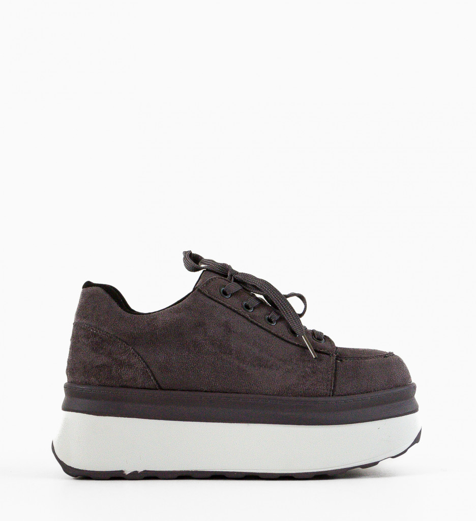 Pantofi Casual Kampus Gri - 1 | YEO