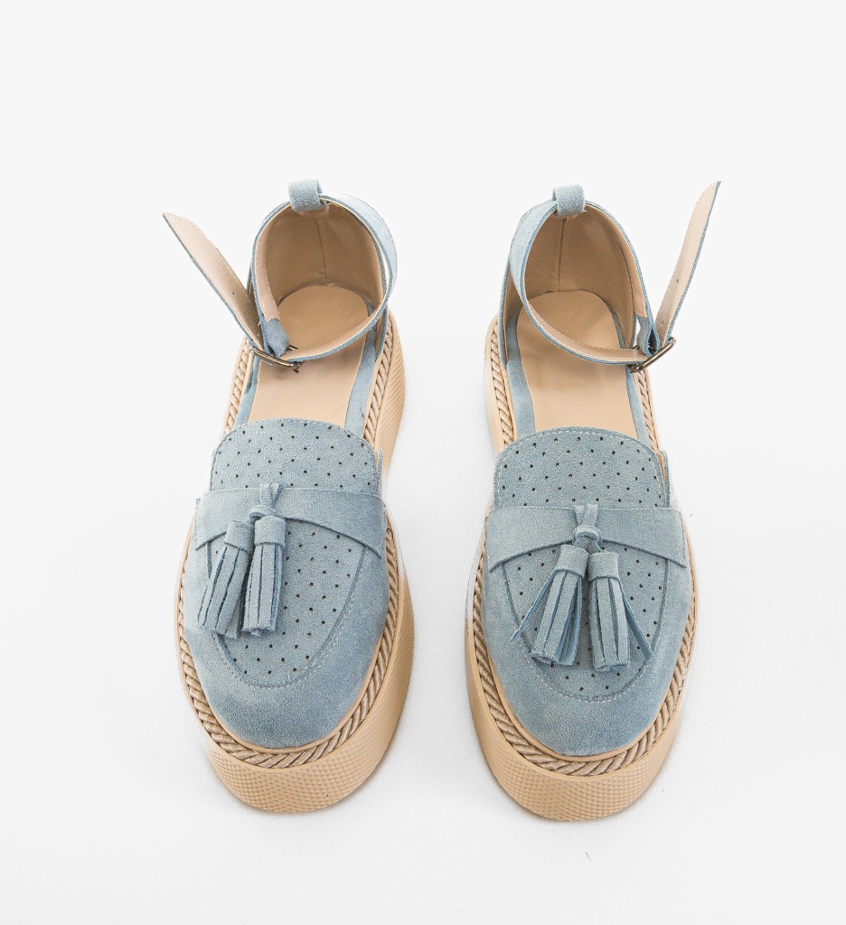 Pantofi Casual Kastor Albastri - 3 | YEO