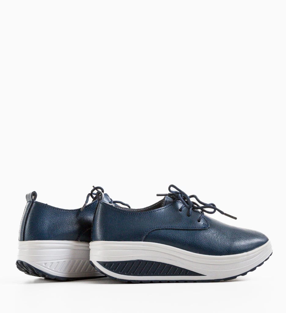 Pantofi Casual Kleak Bleumarin - 4 | YEO